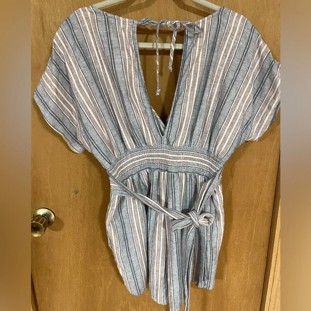#43- AMERICAN EAGLE-shorts romper - Picture 2 of 4